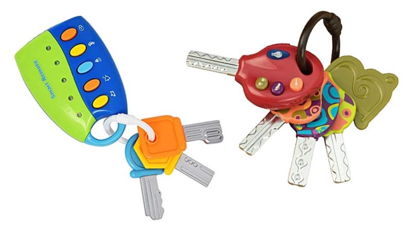 Spielzeugschlüssel